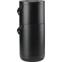 Zone Denmark Prullenbak Bio Circular Black 22+12 L