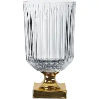Nachtmann Vaas MINERVA GOLD 32 cm, helder,