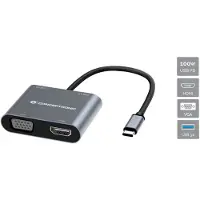 Conceptronic Donn16g Hdmi Vga Usb C Hub