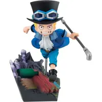 Megahouse One Piece Gem Series Pvc Sabo Rennen! Rennen! Rennen! Figuur 13 Cm
