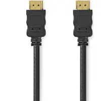 Nedis HDMI kabel | HDMI2.0 (4K 60Hz + HDR) | CCS aders | zwart | 15 meter