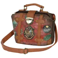 KARACTERMANIA Warner Bros. Schoudertas 'Hogwarts' bruin / gemengde kleuren