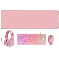 Mars Gaming Mcp-rgb3 Gamingset Muis Toetsenbord Headset Muismat