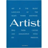 Printworks Frame Boek - Great Art - Tekenmap - Blauw