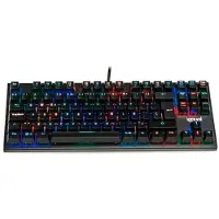 Iggual IGG317952, Kabel, USB, Mechanische schakelaar, QWERTY-lay-out, RGB-LED, Zwart