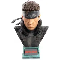 First 4 figures Metal Gear Solid (Solid Snake Grand-Scale Bust) RESIN Statue