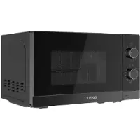 Teka Microondas MW FS20 G BK 20L 700W met Grill 1000W 5 Niveaus Knoppen Zwart