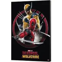 SEMIC Wolverine Deadpool Marvel Houten Wandkunst & 01 Actieplakaten 35x50 Cm