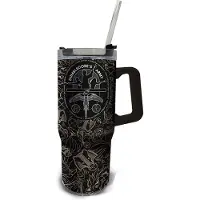Stor Harry Potter Gouden Magische Thermosfles 940ml Zwart