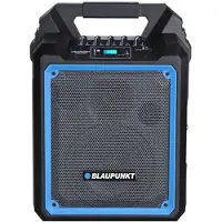 Blaupunkt MB06, 500 W, Bekabelde en draadloze, A2DP, Stereo, draagbare speaker, zwart, blauw, staand model