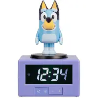 Paladone Bluey Icon Alarm Clock – Officieel Gelicentieerde Digitale Wekker met Nachtlampfunctie, Batterijvoeding-