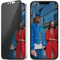 PanzerGlass Privacy Ultra-Wide Fit PGRPUWFG29845-PG Screenprotector (glas) met privacyfolie Apple iPhone 13., iPhone 13 Pro, iPhone 14., iPhone 16e 1 stuk(s)