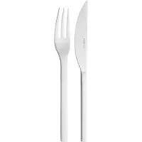 Puresigns One steakbestek 20,5 cm rvs mat 4-delig