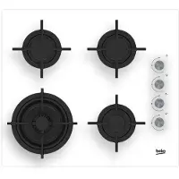 Beko HILW64122SW kookplaat Wit Ingebouwd 60 cm Gaskookplaat 4 zone(s)