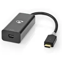 Nedis USB-C Adapter | USB-C Male naar Mini DisplayPort Female | 0.2 m | 1 stuks - CCBW64452AT02