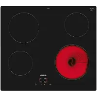 Siemens iQ100 ET61RBEA1E, Zwart, Inbouw, 60 cm, Keramisch, 4 zones, 4 zones