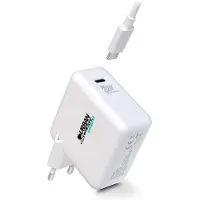 Urban Factory USB-C netadapter - - CYCLEE - 65 W - Eco-vriendelijk - Wit