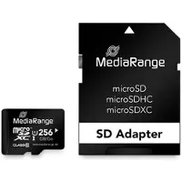 MediaRange microSDXC-kaart 256 GB Class 10