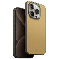 Uniq Telefoonhoesje voor iPhone 15 Pro Max (6.7 inch), Magclick, geel/grijs