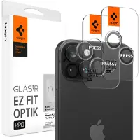 Spigen Optik EZ Fit iPhone 15 / iPhone 15 Plus Camera Beschermer 2 Pack