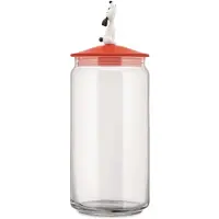 Alessi Voorraadbus LulaJar Red Orange 1,5 L