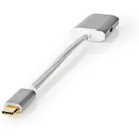Nedis USB-C Adapter | USB-C Male naar HDMI Female | 0.2 m | 1 stuks - CCTB64680AL02 CCTB64680AL02