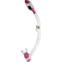 Cressi Dry Diving Snorkel Roze