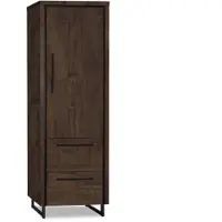 De Bommel Meubelen Wandkast Sheridan - 65 cm - Lamulux Mango - 1 deur, 2 laden