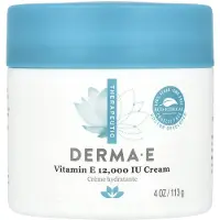 DERMA E , Vitamine E creme, 12.000 IE, 4 oz (113 g)