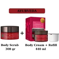 RITUALS - Ayurveda - Duo Set - Body Scrub 300 gr + Body Cream + Refill 440 ml