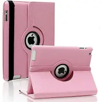 Phonillico Hoes geschikt voor iPad Mini 1 / 2 / 3 - 360° draaibare Bookcase - Roze