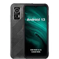 AGM Mobile AGM H6 Lite, 16,7 cm (6,56 inch), 8 GB, 128 GB, 50 MP, Android 13, zwart, grijs