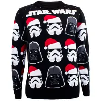 Star Wars - Disney Christmas jumper - Darth Vader & Stormtrooper - S tot XXL - voor Mannen - meerkleurig | Maat M