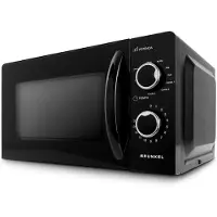 Grunkel MWG-20NG, Werkblad, Magnetron met grillfunctie, 20 liter, 700 watt, Roterend, Zwart