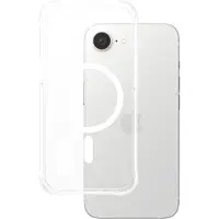 PanzerGlass Fashionable Samba w. MagSafe Case Apple iPhone 16e Light (transparant) MagSafe compatible, Stootbestendig