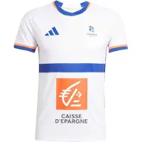 Adidas Tricot 'France Handball Replica' blauw / oranje / wit