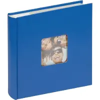 Walther design ME-110-Z Fun - Memo insteekalbum - 200 foto's 10 x 15 cm - Koningsblauw