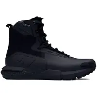 Under Armour Valsetz Waterproof Zip Military Shoes Black Men's