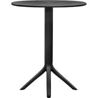 CLP Ronde tafel Lacota, 60 cm - zwart