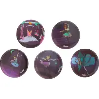 Ergobag Balletdanseres klittenbandset 5 stuks., Veelkleurig