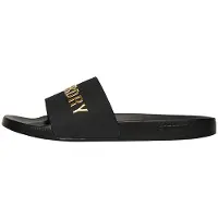 Superdry Logo Badslippers Zwart Grootte: 10-11
