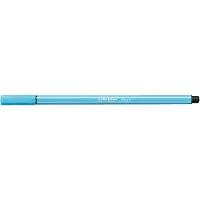 Stabilo Pen 68 - Premium Viltstift - Azuur Blauw - Doos 10 stuks