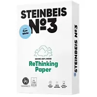 Steinbeis Pure No.3 A3 Kopieerpapier 100% Gerecycled 80 g/m² Glad Wit 110 CIE 500 Vellen