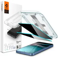 Spigen GlastR EZ Fit Privacy Galaxy S25 / S24 Plus Glazen Doorzichtig 2 Pack
