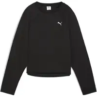 Puma Sportief sweatshirt 'Evostripe' zwart / wit