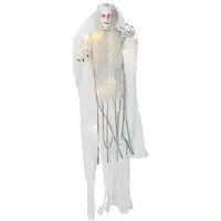 Atosa Bride Luz Halloween Decoration 70x12x120 Cm Wit Kinderen