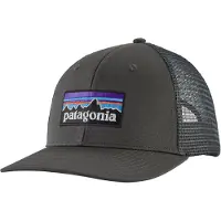 Patagonia - P-6 Logo Trucker Hat - Pet One Size, grijs