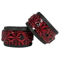 Ouch! Luxury Handboeien - Burgundy