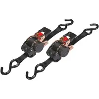 Velleman - Set van 2 zelfoprollende ratelspandbanden 300 kg 3 m x 25 mm (2 stuks)