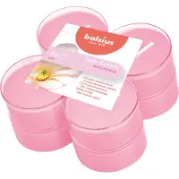 Bolsius Geurkaars True Scents Magnolia Roze 8 Uur 8 Stuks